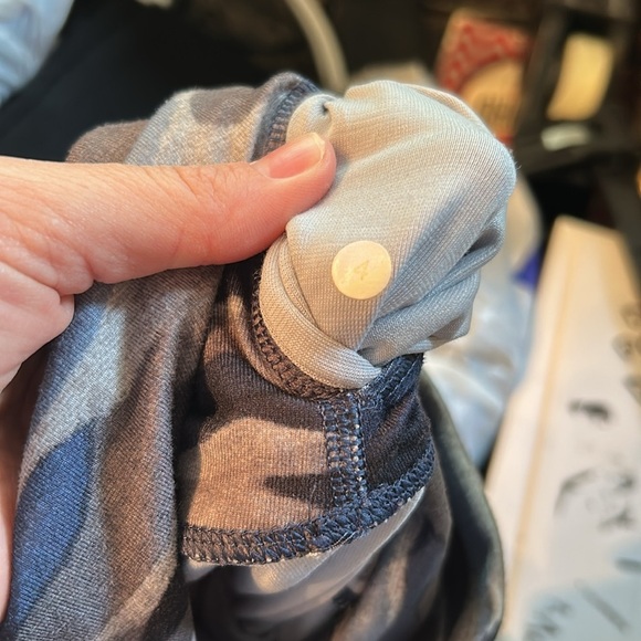 Lululemon Wunder Under Mini Coast Camo Deep Navy Full Length Hi Rise Leggings - Picture 6 of 6